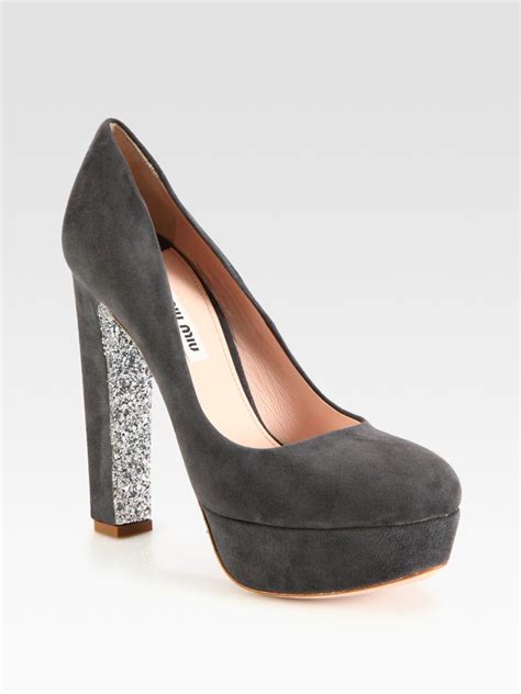 Miu Miu Suede Pumps 